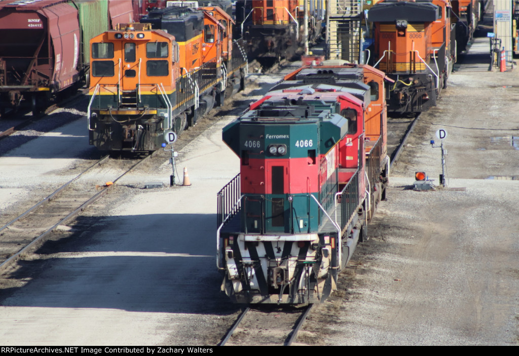 BNSF 58 FXE 4066